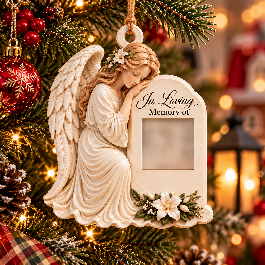 π€ Personalized Memorial Angel Ornament