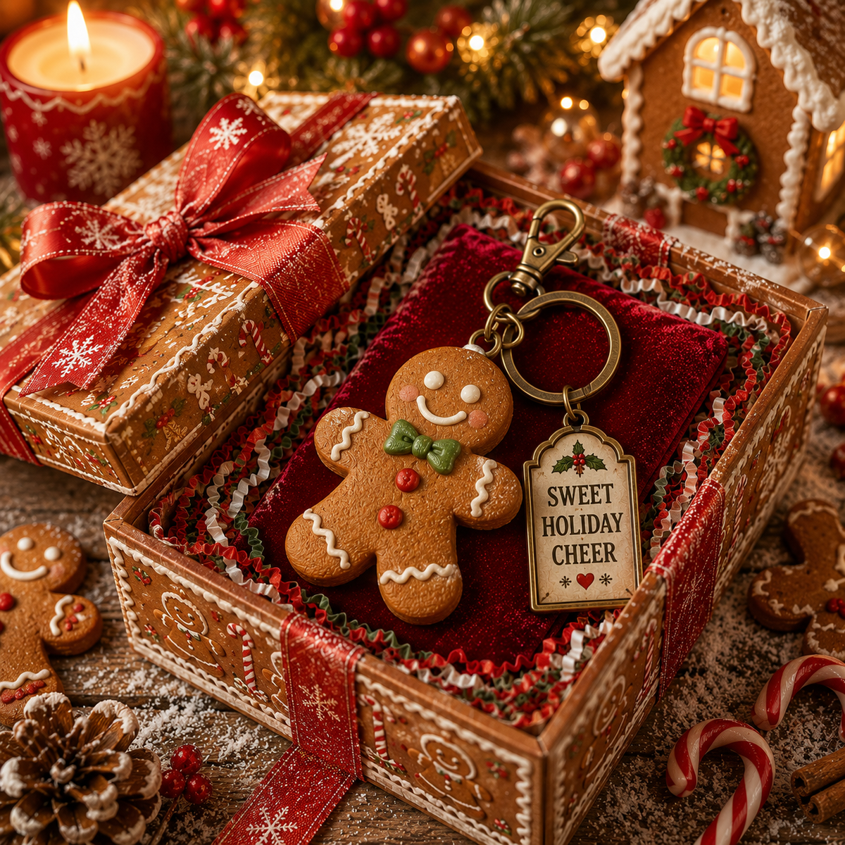 π 2026 Christmas Character Keychain Gift Boxπ