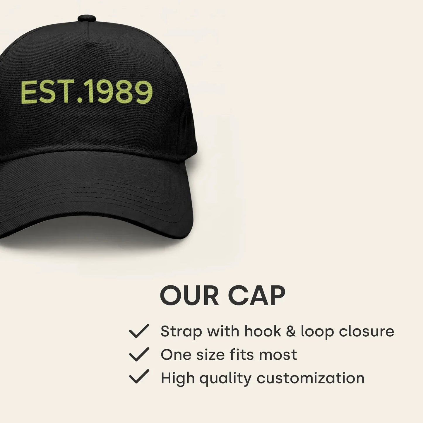 Personalized Cap "Name"