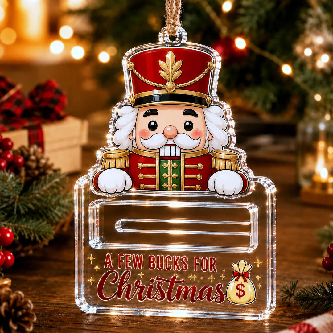 🔥Hot Sale🔥 - Crystal Acrylic Money Holder Ornament