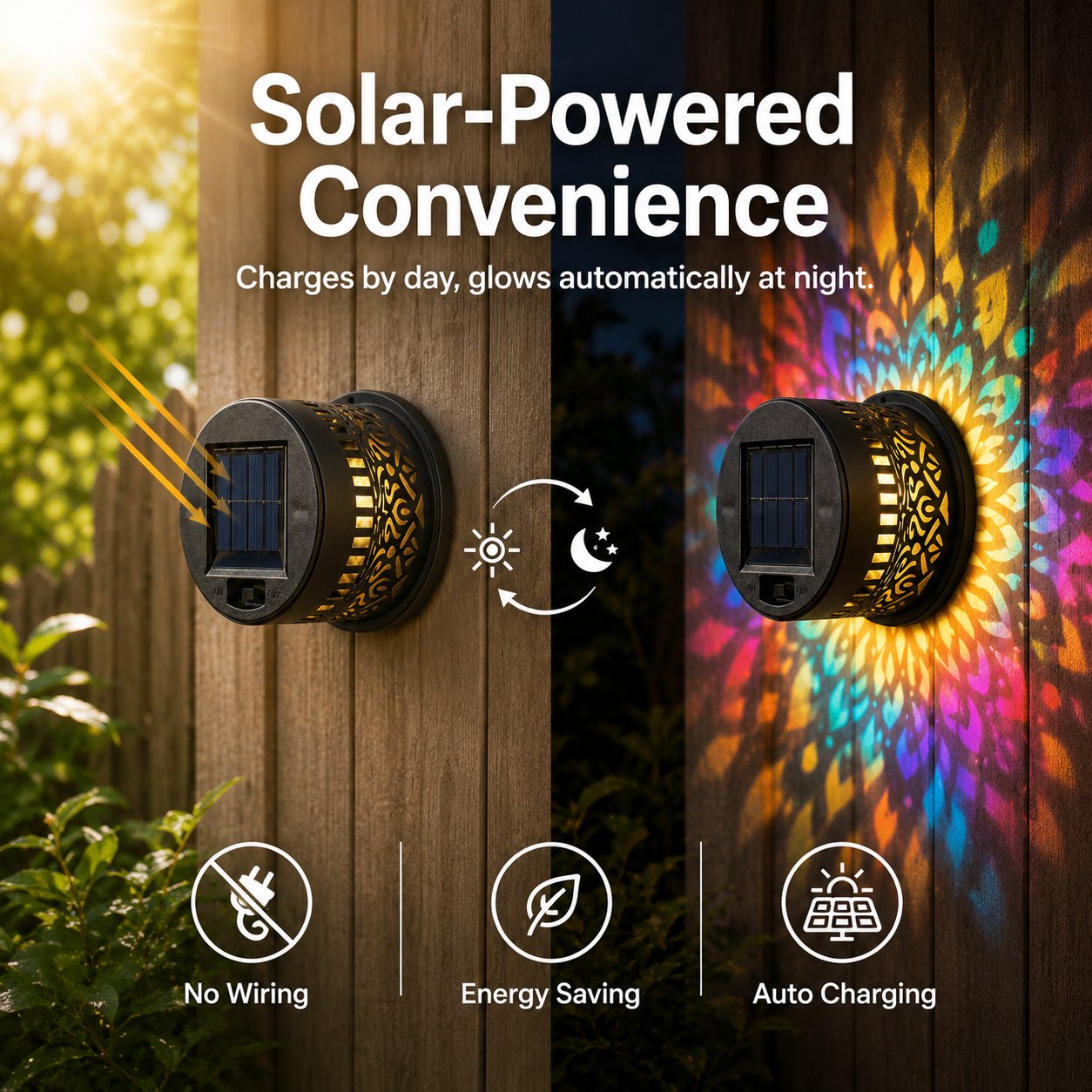 🌙 2026 New Solar Mandala Lights