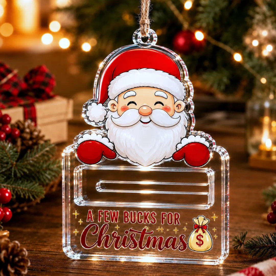 🔥Hot Sale🔥 - Crystal Acrylic Money Holder Ornament