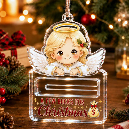 🔥Hot Sale🔥 - Crystal Acrylic Money Holder Ornament