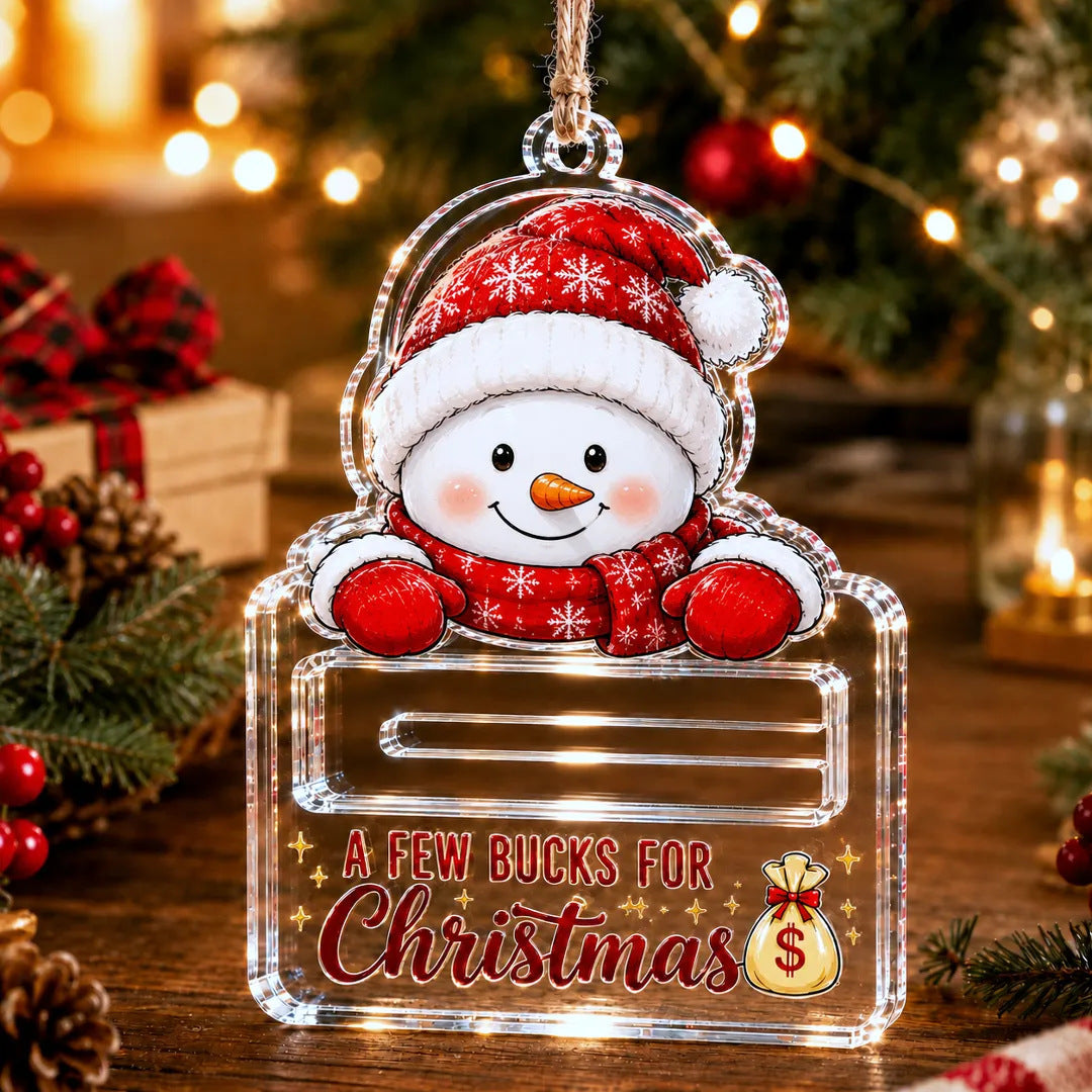 🔥Hot Sale🔥 - Crystal Acrylic Money Holder Ornament