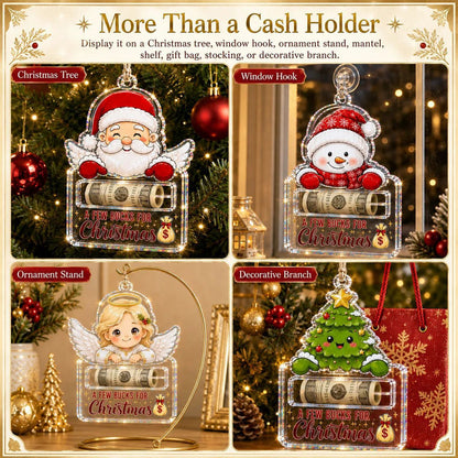 🔥Hot Sale🔥 - Crystal Acrylic Money Holder Ornament