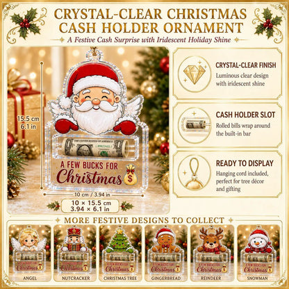 🔥Hot Sale🔥 - Crystal Acrylic Money Holder Ornament