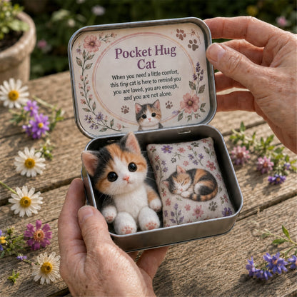 Pocket Hug Plush Keepsake Tin – Mini Comfort Gift (BUY 2 10% OFF)