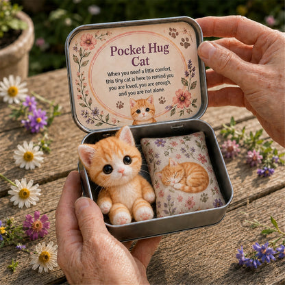 Pocket Hug Plush Keepsake Tin – Mini Comfort Gift (BUY 2 10% OFF)