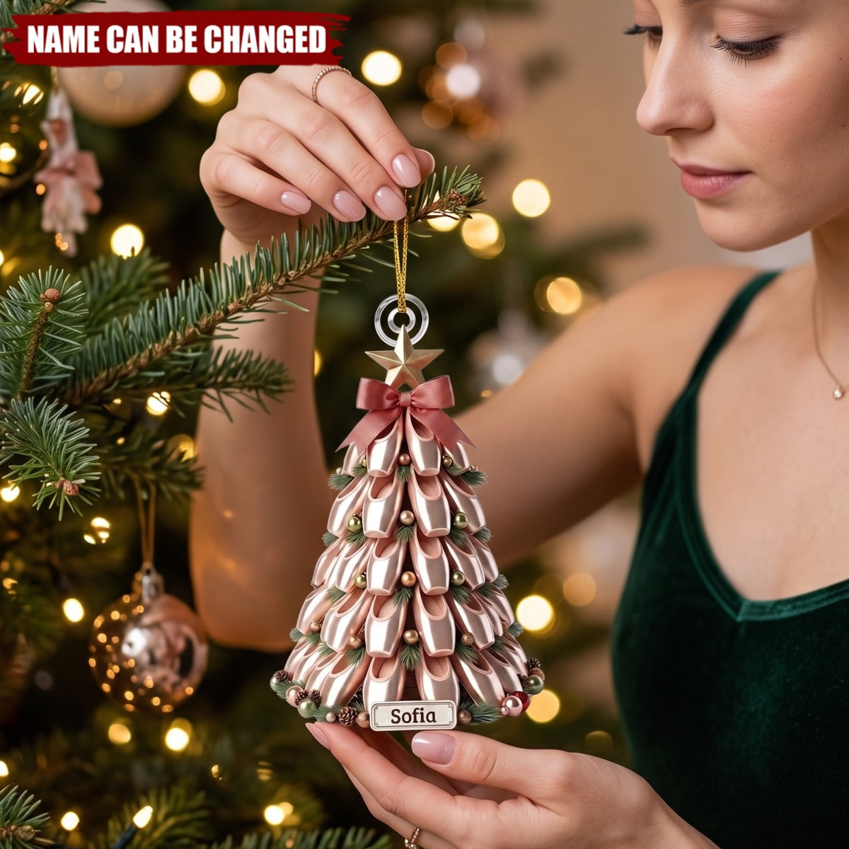 Ballet Grace – Personalized Acrylic Custom Shape Ornament