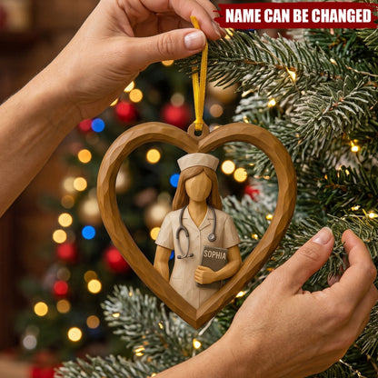 Scrub Life - Personalized Ornament - Gift For Doctor, Nurse
