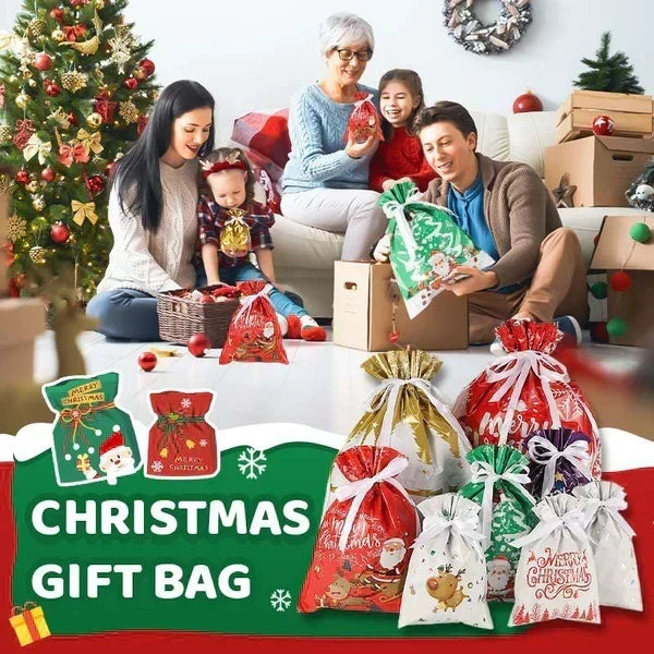 🔥50% OFF🎅The World’s Best Christmas Gift Bag With Drawstring🎁