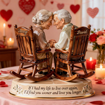 Growing Old Together - Personalized Gifts For Couple Acrylic Plaque