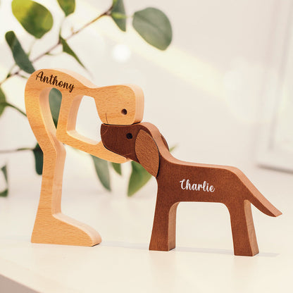 Personalized Custom Wooden Pet Carvings - Gift For Pet Lovers