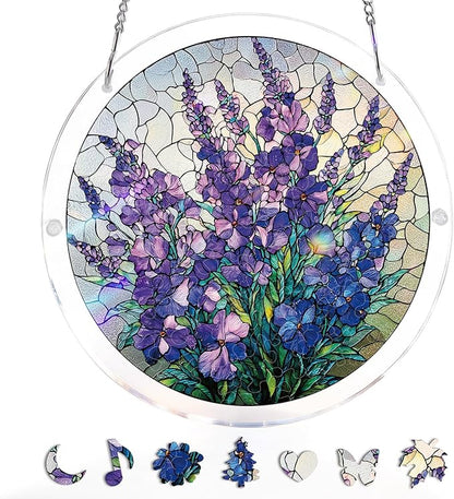 Acrylic Jigsaw Puzzle Suncatcher - Holy Light of Jesus Light💖
