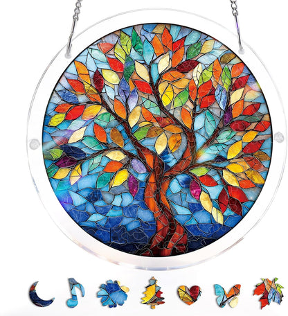 Acrylic Jigsaw Puzzle Suncatcher - Holy Light of Jesus Light💖