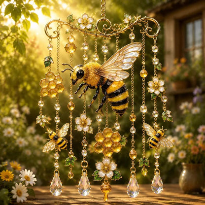 🕊️🎐Graceful Hummingbird Wind Chime| 🌬️ Whispering Wind & Shining Light
