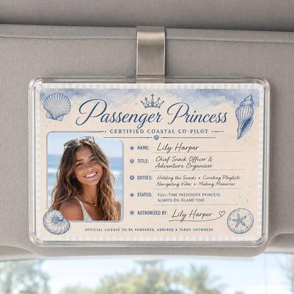 Personalized Passenger Princess Card– Forever Valid VIP Card