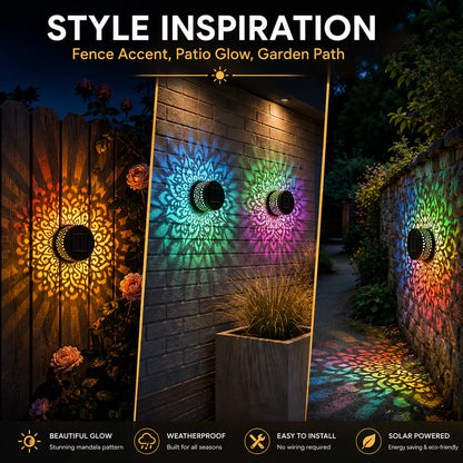 🌙 2026 New Solar Mandala Lights