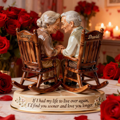 Growing Old Together - Personalized Gifts For Couple Acrylic Plaque