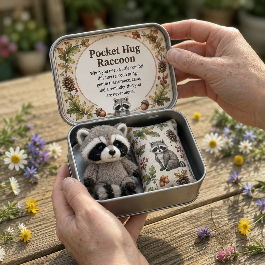 Pocket Hug Plush Keepsake Tin – Mini Comfort Gift (BUY 2 10% OFF)