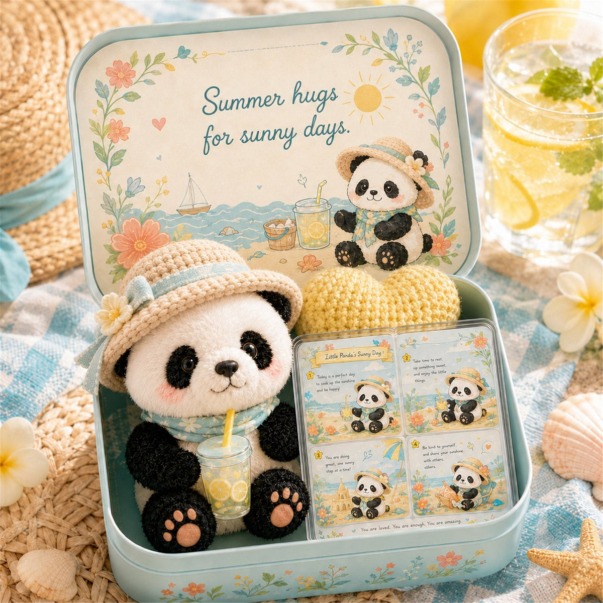Pocket Hug Plush Keepsake Tin – Mini Comfort Gift (BUY 2 10% OFF)