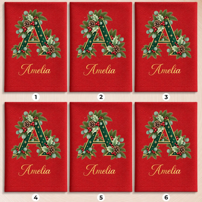 Custom Cotton Napkin - Personalized Christmas Birthday Gifts For Mom, Dad, Brother, Sister - Home Feels Better Together