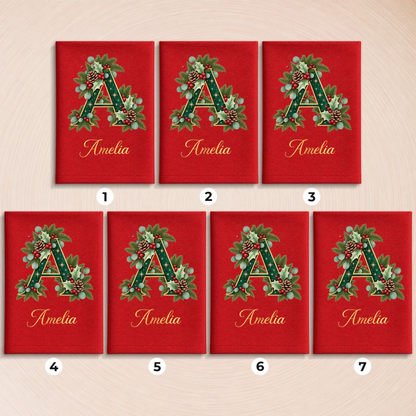 Custom Cotton Napkin - Personalized Christmas Birthday Gifts For Mom, Dad, Brother, Sister - Home Feels Better Together