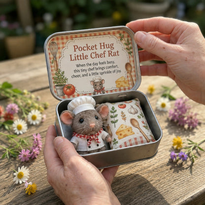 Pocket Hug Plush Keepsake Tin – Mini Comfort Gift (BUY 2 10% OFF)