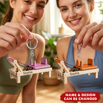 Custom Pilates Equipment Gift for Pilates Lover - Personalized Acrylic  Keychain