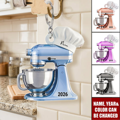Baking Mixer - Personalized Acrylic Keychain