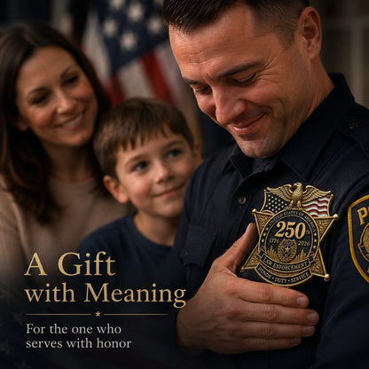 ⚡️Last Day 49% OFF - America 250 Law Enforcement Brooch