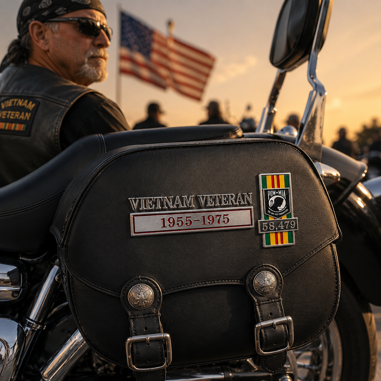 49% OFF🔥 Patriotic Service Car Emblem - 3D Metal Badge Decal For Veterans, First Responders,Truck Driver & Retired Heroes
