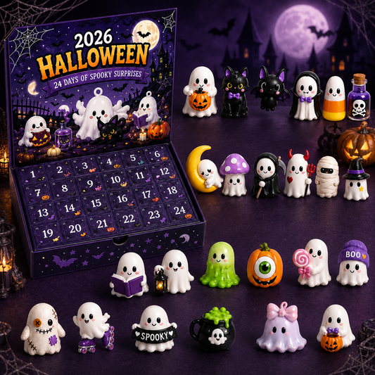 🔥Limited 50% OFF👻Spooky Countdown 🕯️|🎃 24 Days of Halloween Surprises👻One Surprise a Day.🔥 Endless Halloween Fun.🌟
