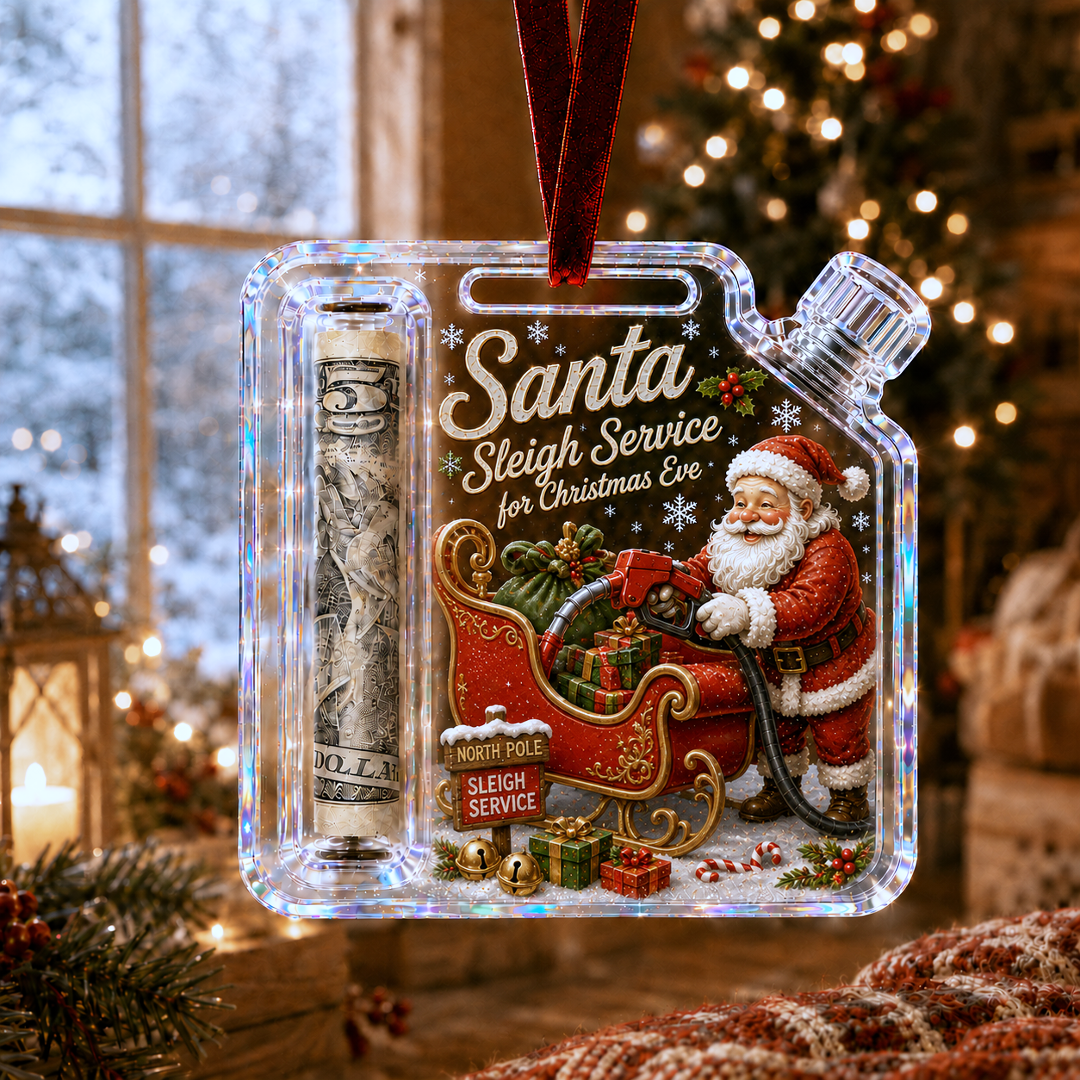 🎄Christmas Fuel-Up Cash Gift Ornament (Buy 4 get 1 free)