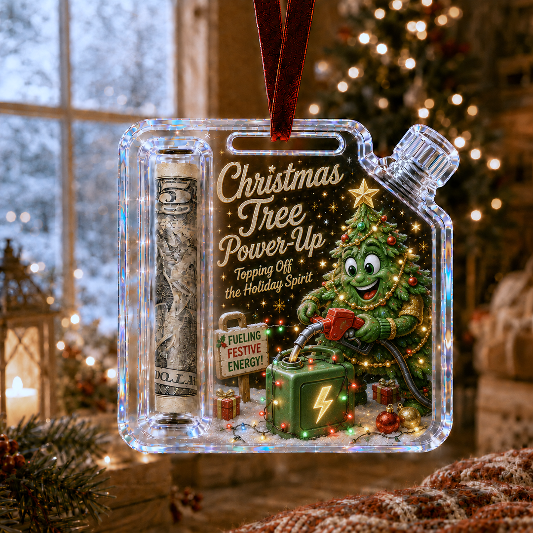 🎄Christmas Fuel-Up Cash Gift Ornament (Buy 4 get 1 free)