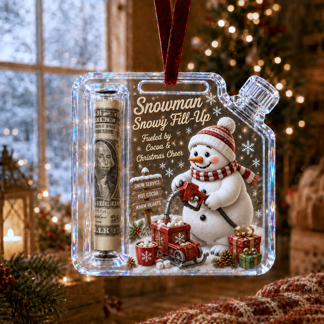 🎄Christmas Fuel-Up Cash Gift Ornament (Buy 4 get 1 free)