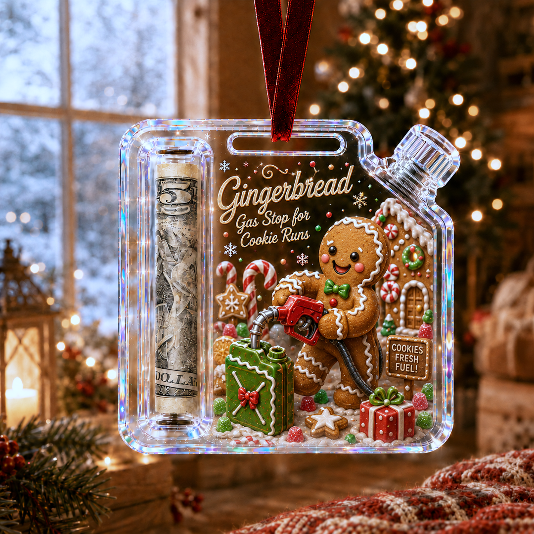 🎄Christmas Fuel-Up Cash Gift Ornament (Buy 4 get 1 free)