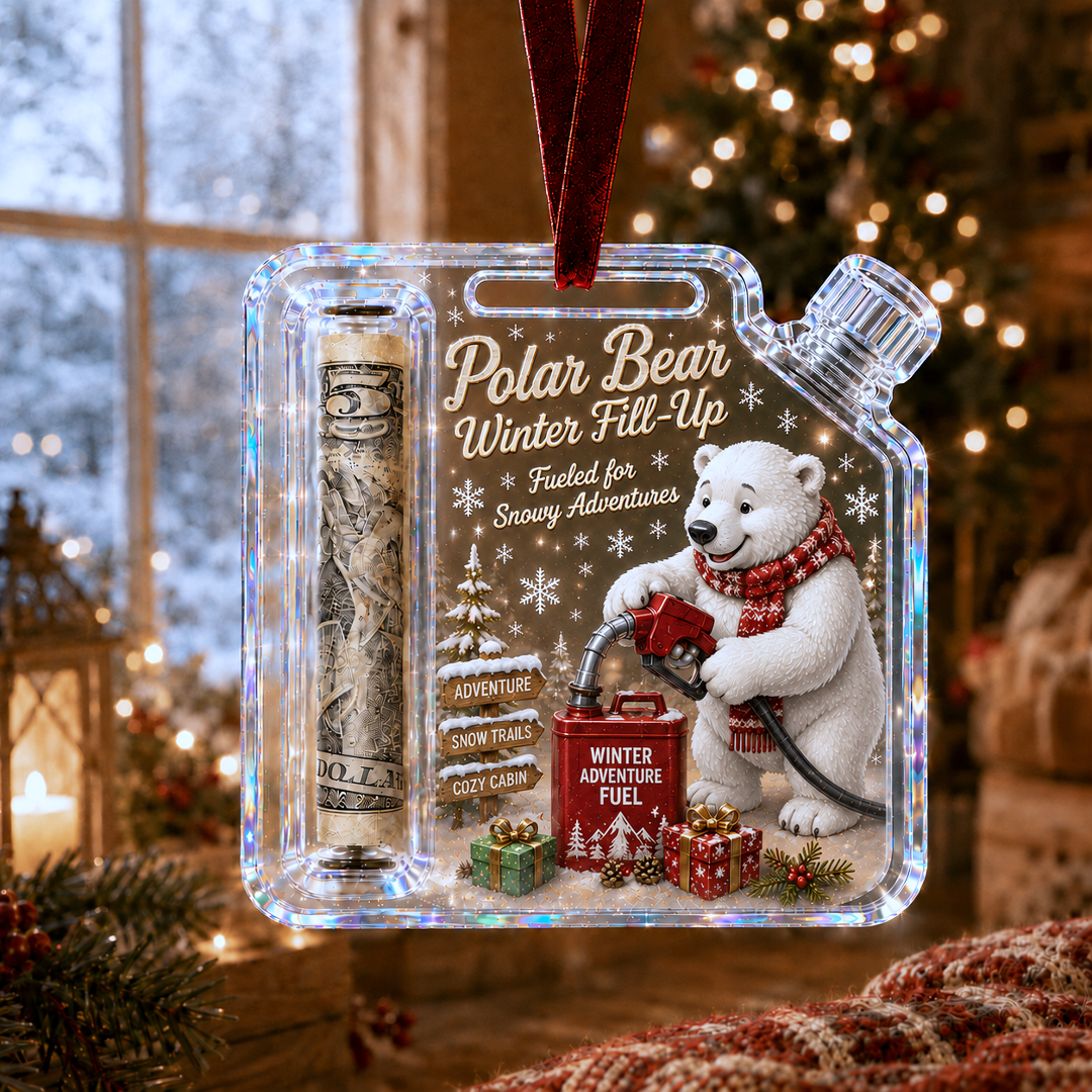 🎄Christmas Fuel-Up Cash Gift Ornament (Buy 4 get 1 free)