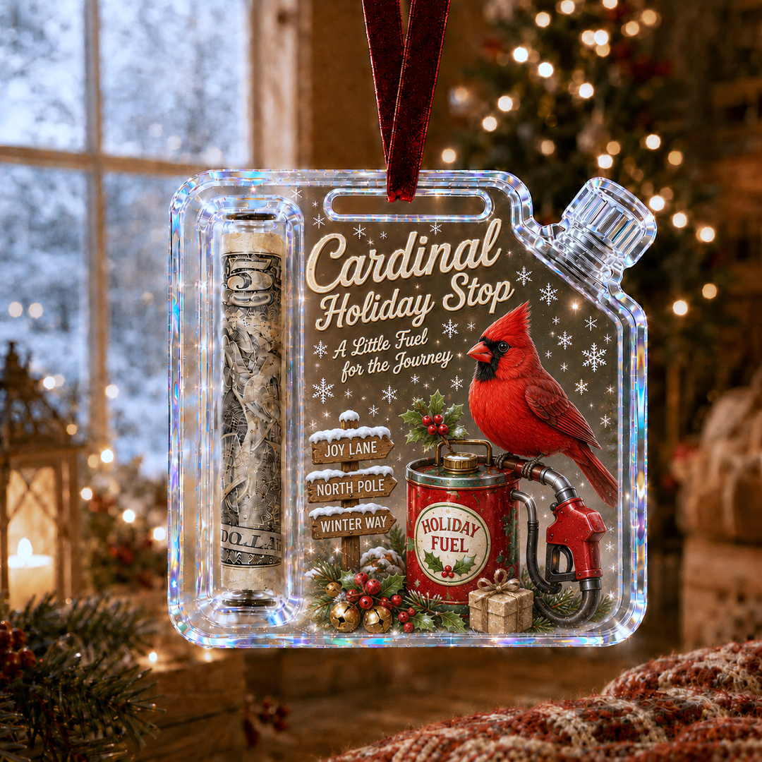 🎄Christmas Fuel-Up Cash Gift Ornament (Buy 4 get 1 free)