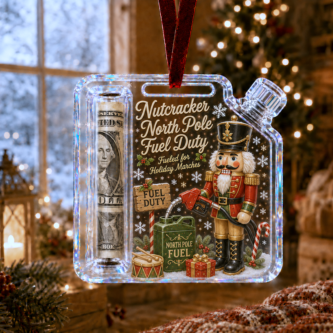 🎄Christmas Fuel-Up Cash Gift Ornament (Buy 4 get 1 free)