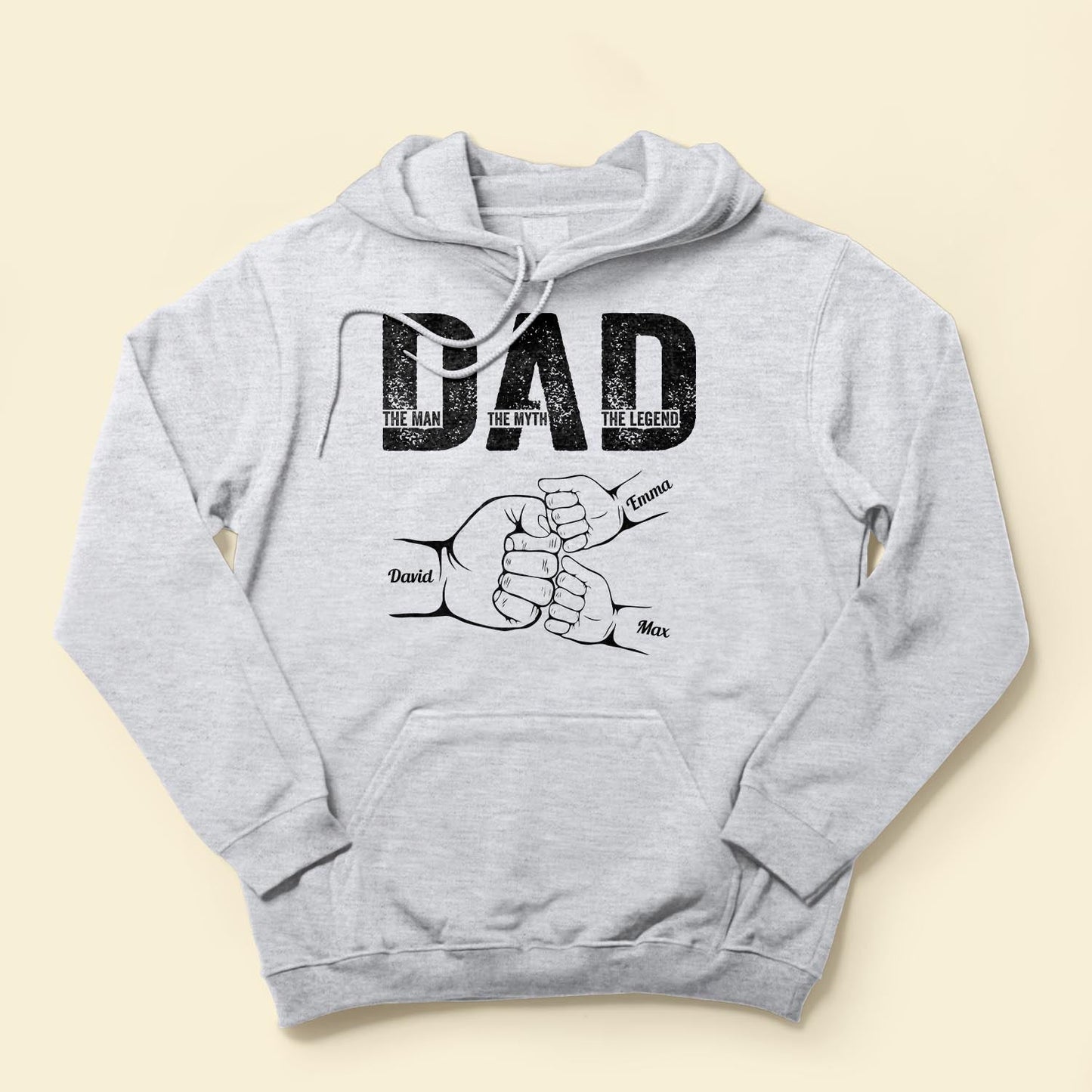 Father's Day Gifts, Dad The Man The Myth The Legend - Personalized Shirt Father's Day
