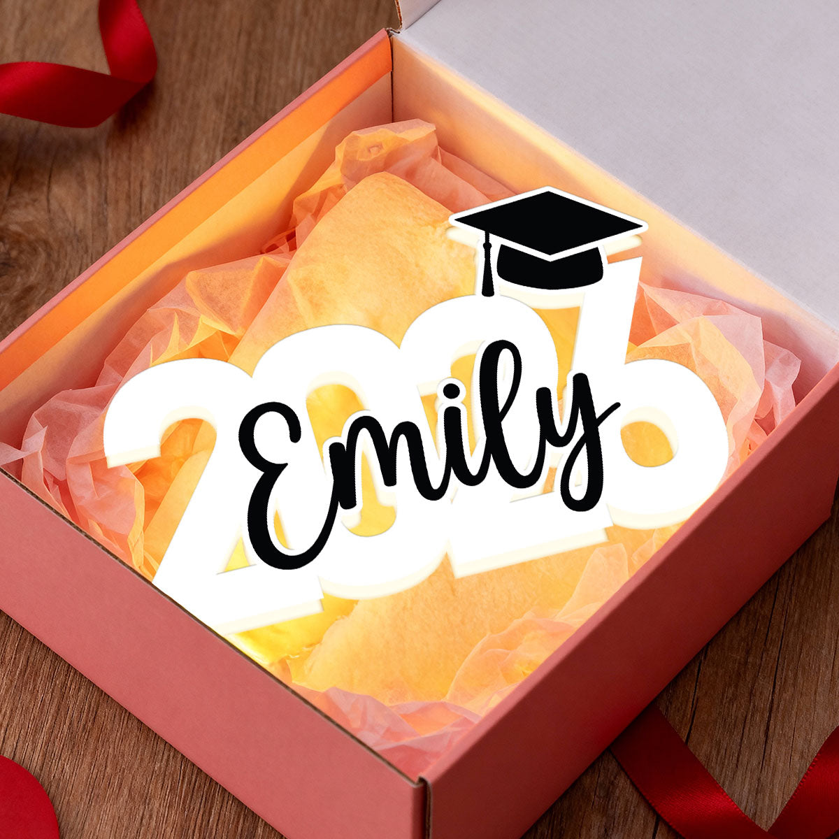 Class Of 2026 Graduation - Personalized Light Box - Graduation Gift, Graduation Keepsake, Decoration