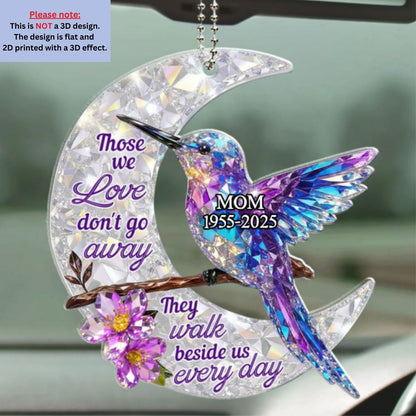 They Never Go Away - Personalized Custom 3D Effect Car Ornament