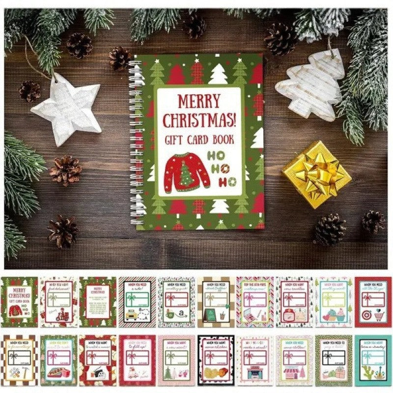 🔥 Christmas Gift Card Book (Buy 2 get 1 free & Buy 3 get 2 free)