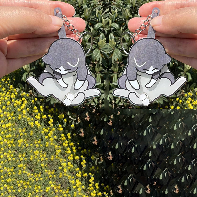 Playing with eggs and kitten keychain (Buy 2 Get 1 Free)