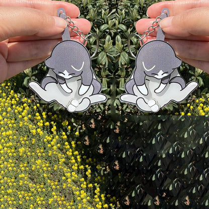 Playing with eggs and kitten keychain (Buy 2 Get 1 Free)