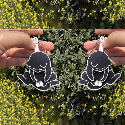 Playing with eggs and kitten keychain (Buy 2 Get 1 Free)