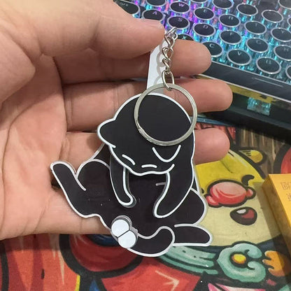 Playing with eggs and kitten keychain (Buy 2 Get 1 Free)