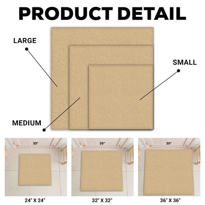 Welcome To Our Backyard Oasis - Personalized Custom Doormat