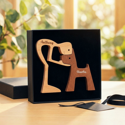 Personalized Custom Wooden Pet Carvings - Gift For Pet Lovers